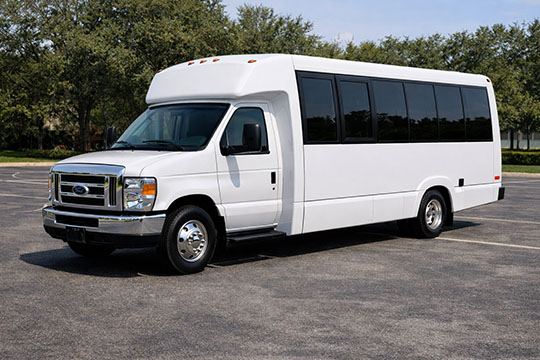 18-passenger minibus available for charter in El Cajon, CA